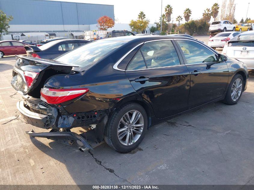 TOYOTA CAMRY SE 2015