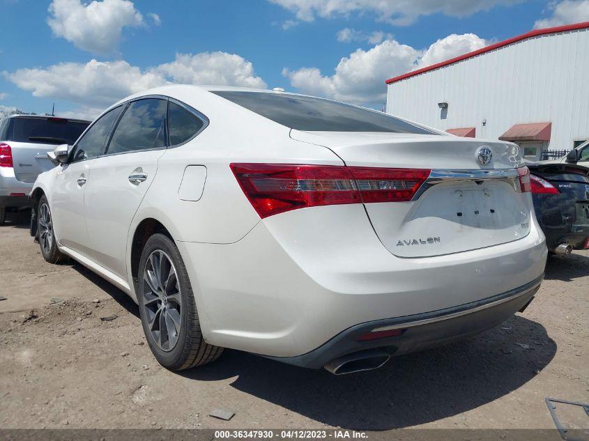 TOYOTA AVALON LIMITED/TOURING/XLE 2016