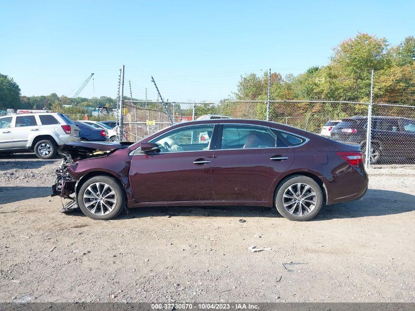 TOYOTA AVALON XLE/XLE PLUS 2017