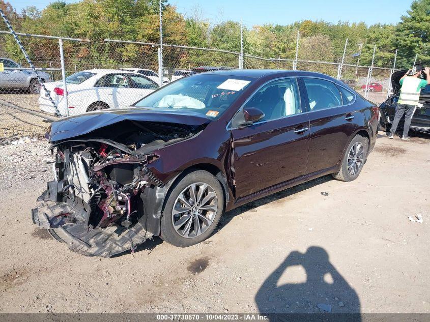 TOYOTA AVALON XLE/XLE PLUS 2017