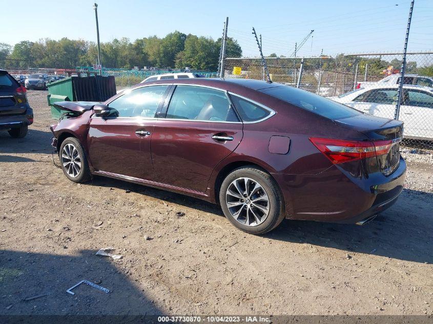 TOYOTA AVALON XLE/XLE PLUS 2017