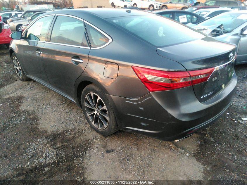 TOYOTA AVALON XLE/XLE PLUS 2017