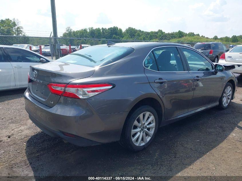 TOYOTA CAMRY LE 2020