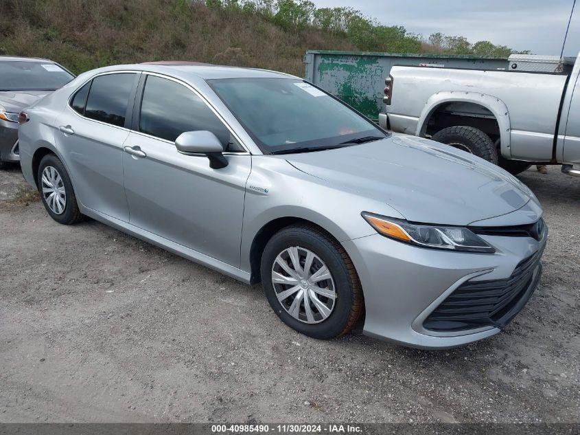 TOYOTA CAMRY LE HYBRID 2021