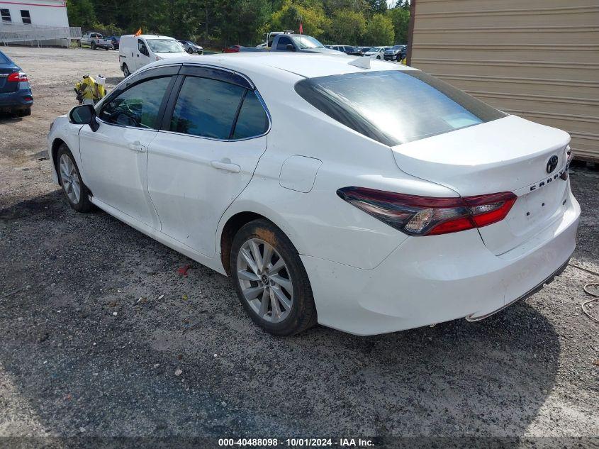 TOYOTA CAMRY LE 2022