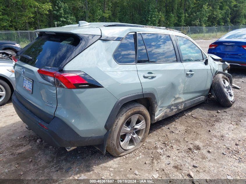 TOYOTA RAV4 HYBRID XLE 2022