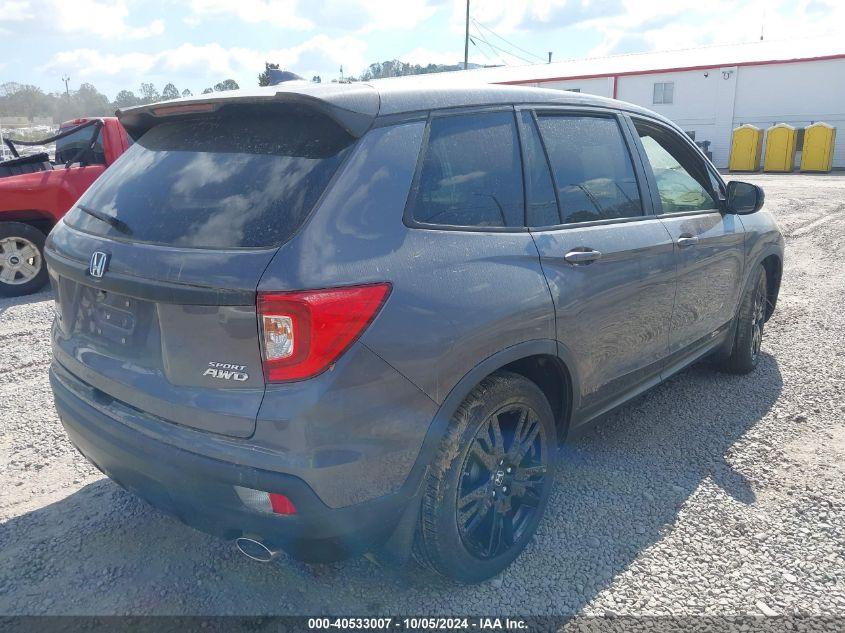 HONDA PASSPORT AWD SPORT 2020