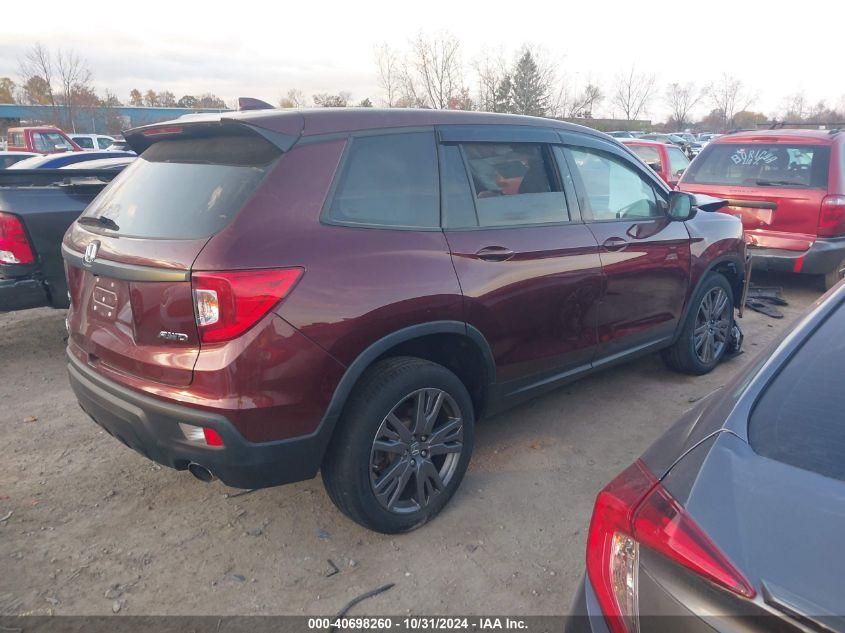 HONDA PASSPORT AWD EX-L 2021