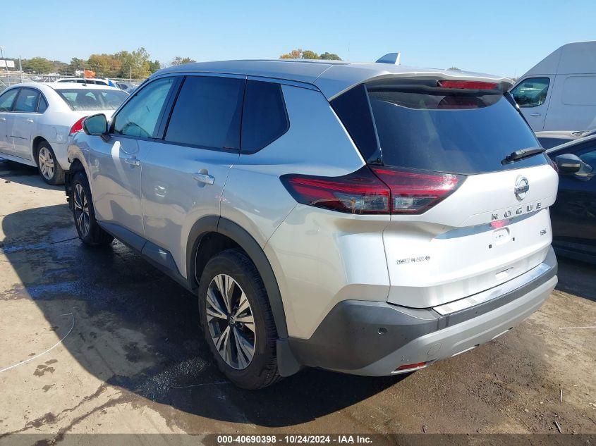 NISSAN ROGUE SV FWD 2021