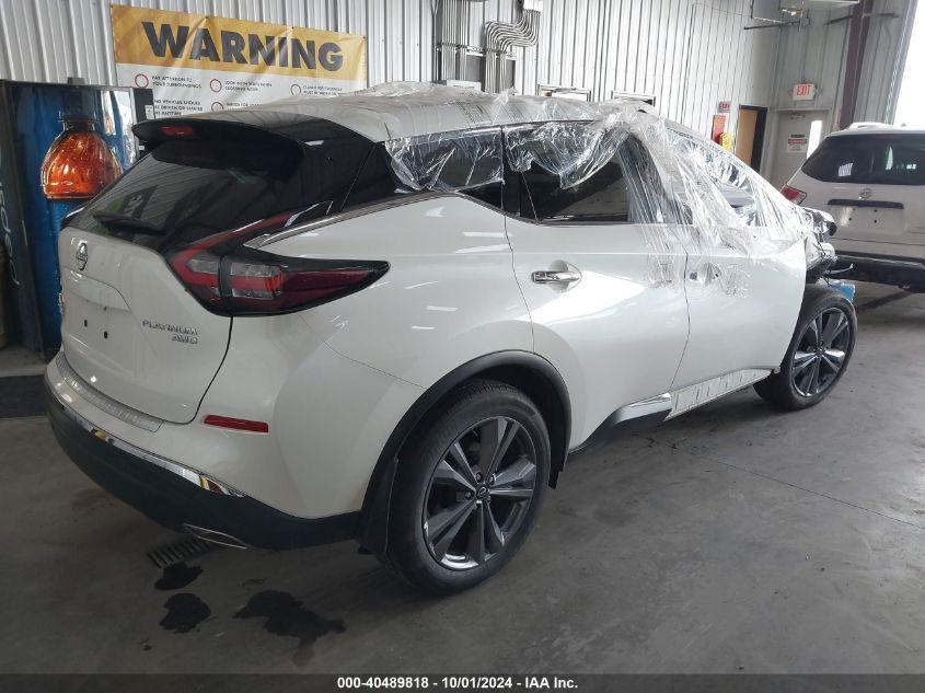 NISSAN MURANO PLATINUM INTELLIGENT AWD 2023