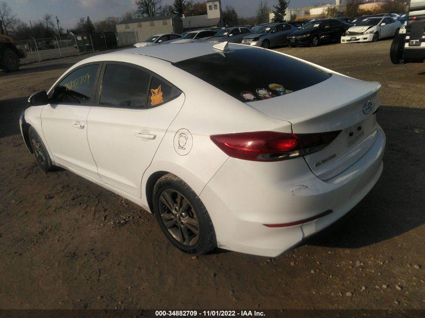 HYUNDAI ELANTRA SEL 2018