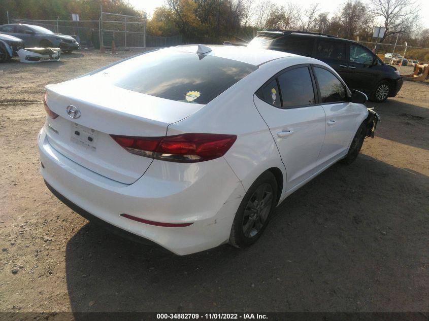 HYUNDAI ELANTRA SEL 2018