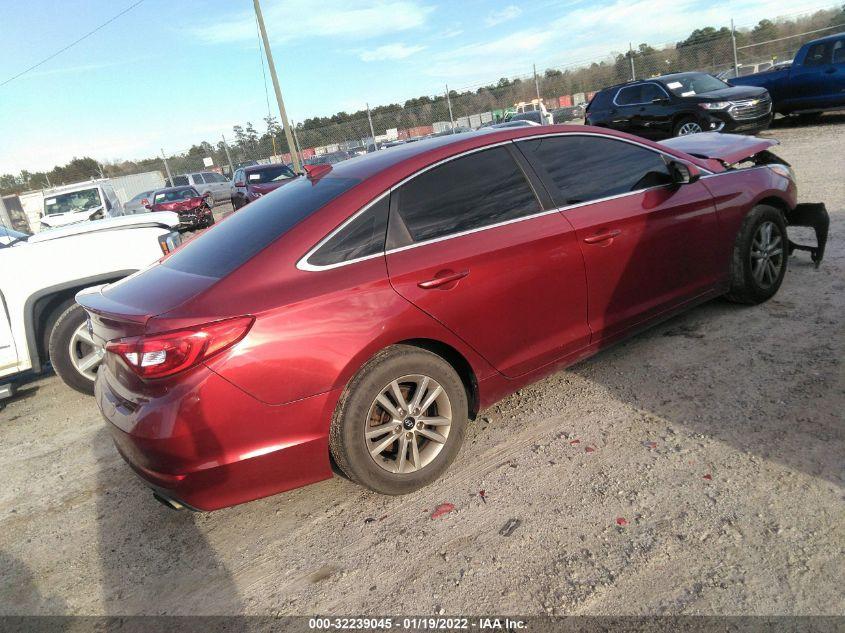 HYUNDAI SONATA 2.4L SE 2016