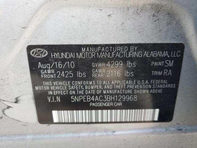 HYUNDAI SONATA GLS 2011