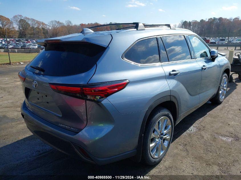 TOYOTA HIGHLANDER LIMITED 2022