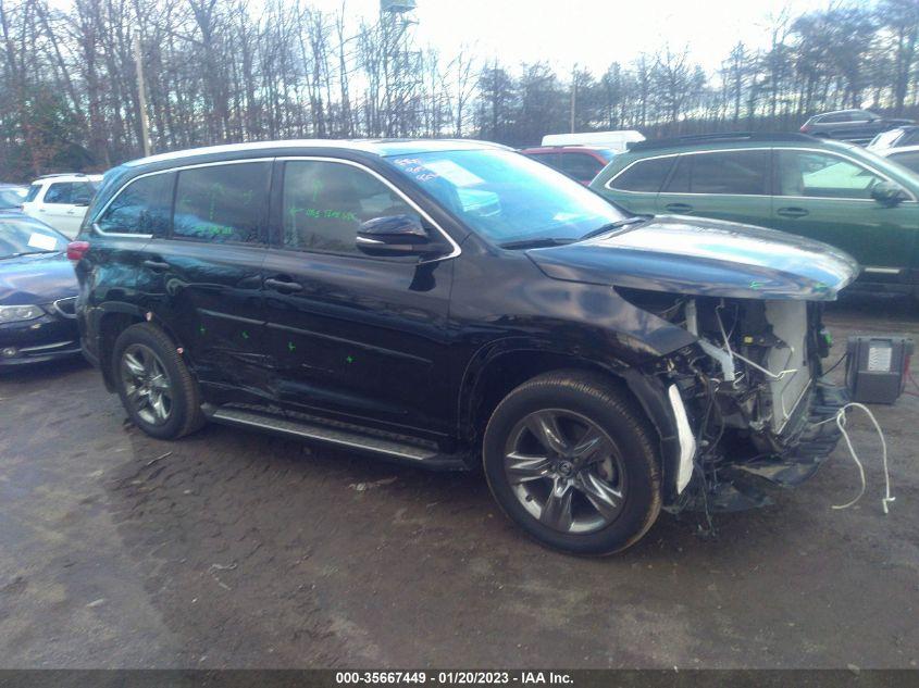 TOYOTA HIGHLANDER LIMITED 2019