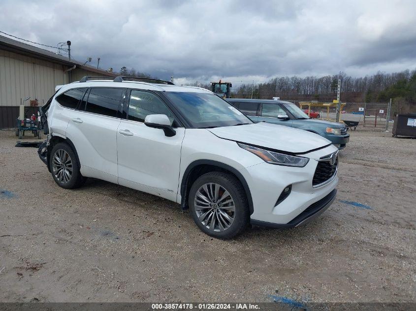 TOYOTA HIGHLANDER HYBRID PLATINUM 2022