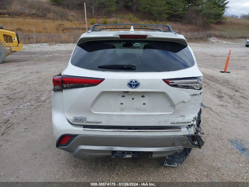 TOYOTA HIGHLANDER HYBRID PLATINUM 2022