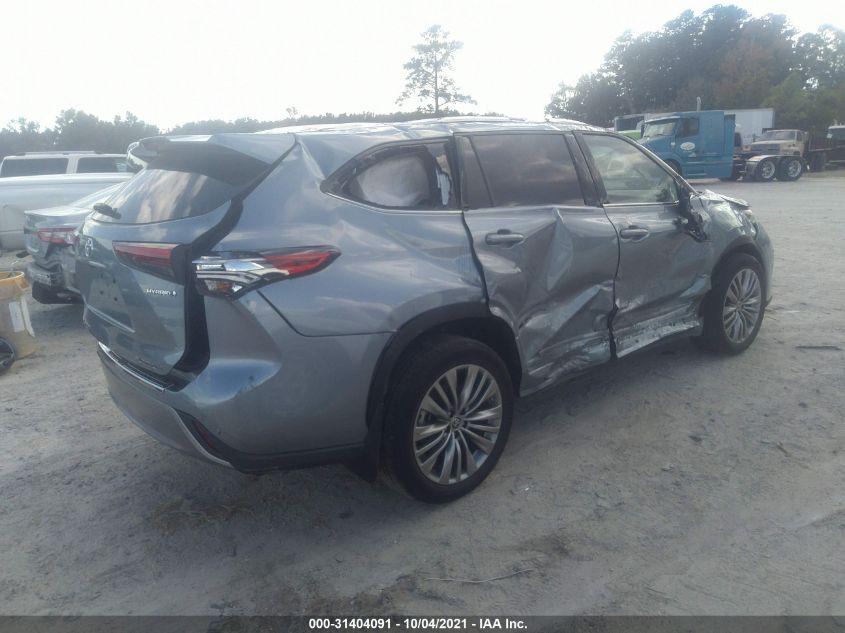 TOYOTA HIGHLANDER HYBRID PLATINUM 2021