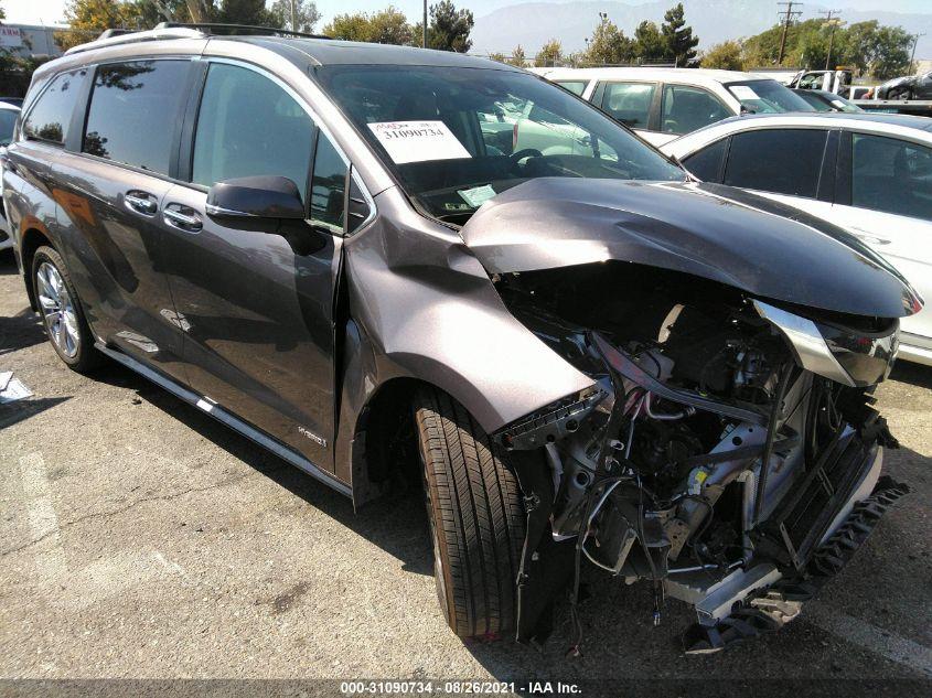 TOYOTA SIENNA LIMITED/PLATINUM 2021