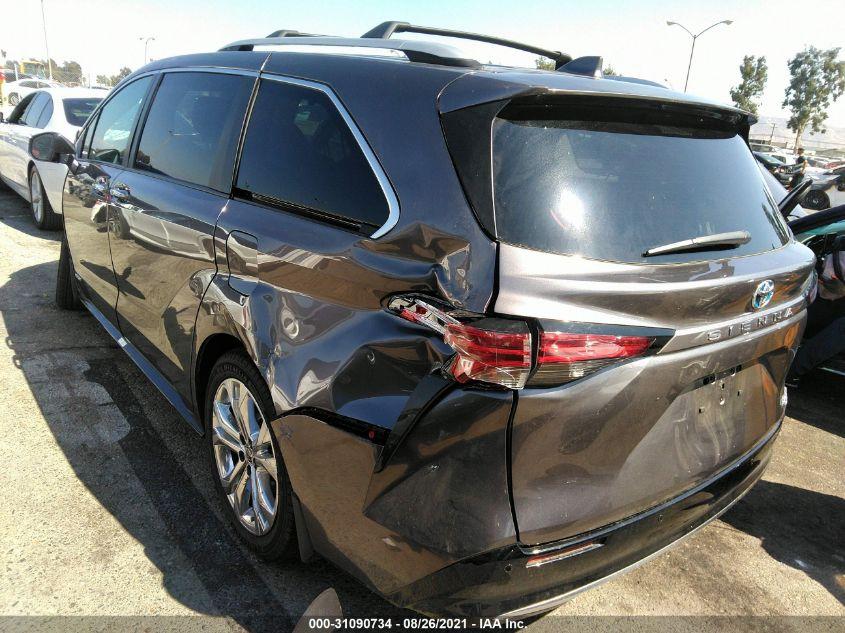 TOYOTA SIENNA LIMITED/PLATINUM 2021