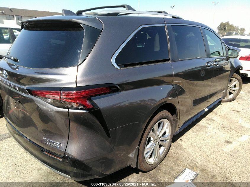 TOYOTA SIENNA LIMITED/PLATINUM 2021