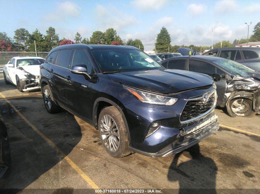 TOYOTA HIGHLANDER HYBRID PLATINUM 2021