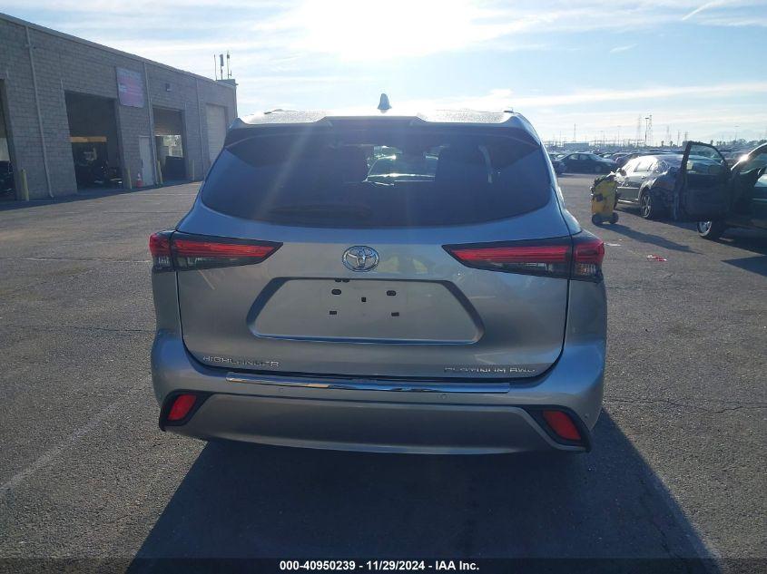 TOYOTA HIGHLANDER PLATINUM 2022