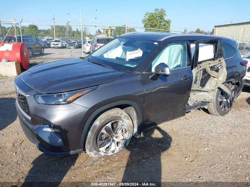 TOYOTA HIGHLANDER HYBRID XLE 2022