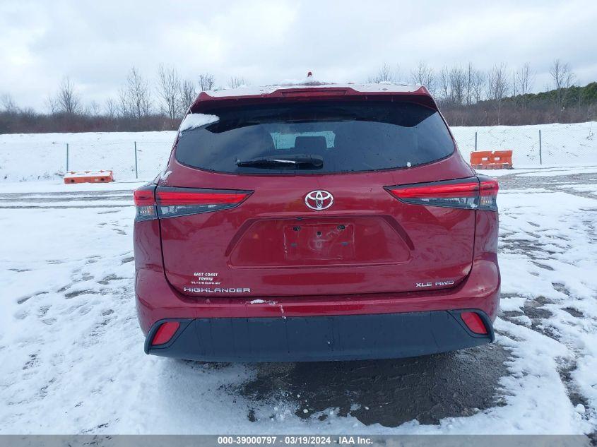 TOYOTA HIGHLANDER XLE 2020