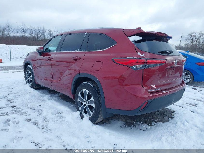 TOYOTA HIGHLANDER XLE 2020