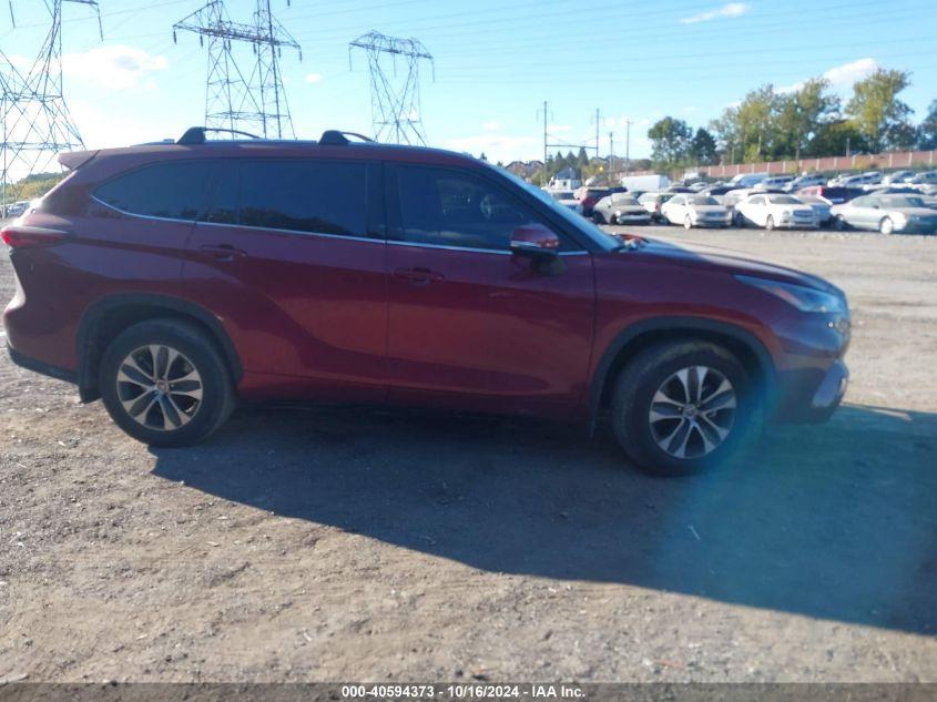 TOYOTA HIGHLANDER XLE 2021