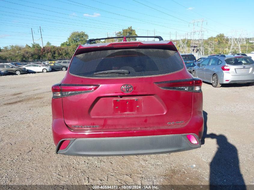 TOYOTA HIGHLANDER XLE 2021