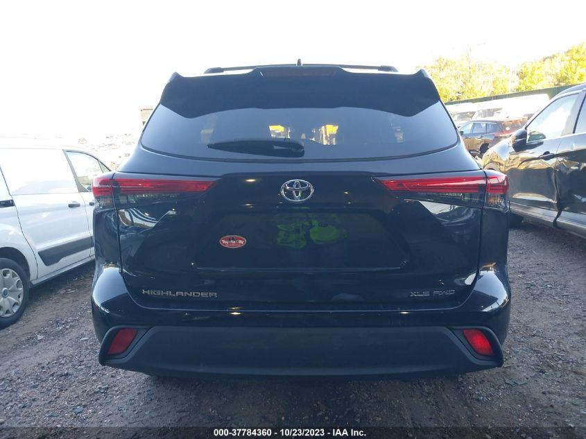 TOYOTA HIGHLANDER XLE 2021