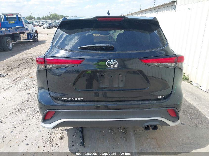 TOYOTA HIGHLANDER XSE 2023