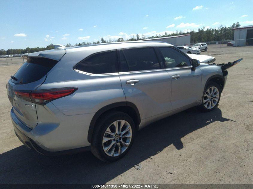 TOYOTA HIGHLANDER HYBRID LIMITED 2020