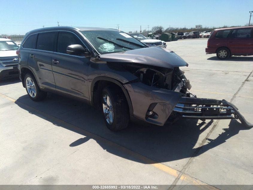 TOYOTA HIGHLANDER LIMITED 2019