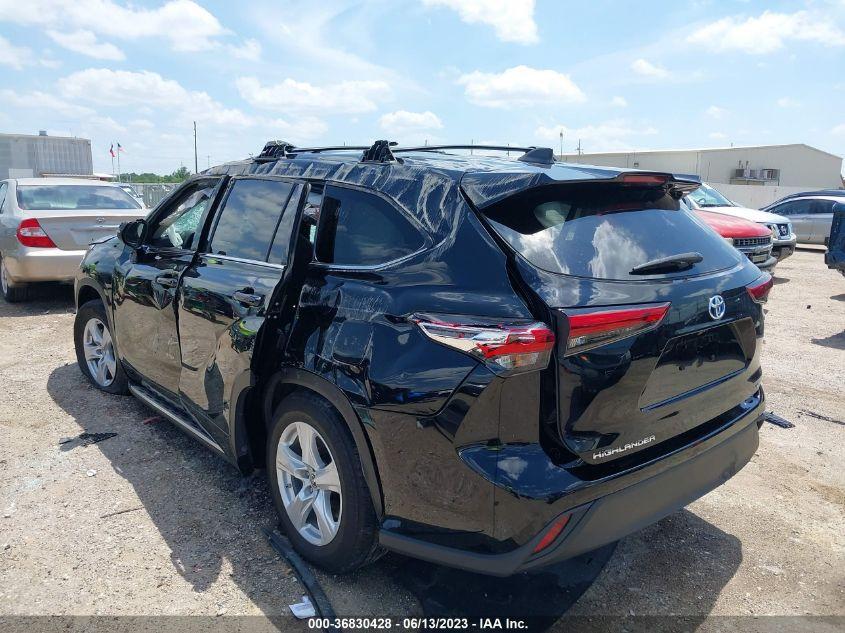 TOYOTA HIGHLANDER HYBRID LE 2022