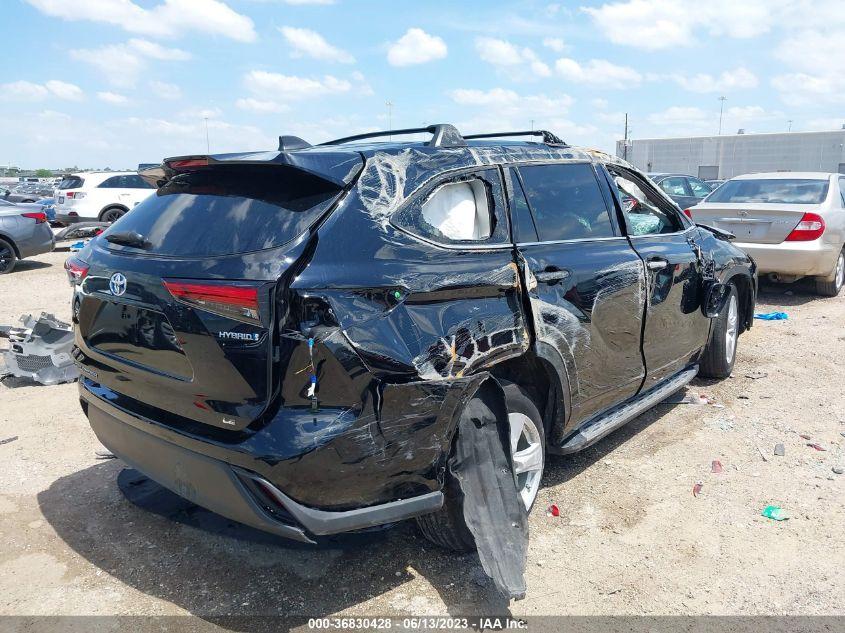 TOYOTA HIGHLANDER HYBRID LE 2022