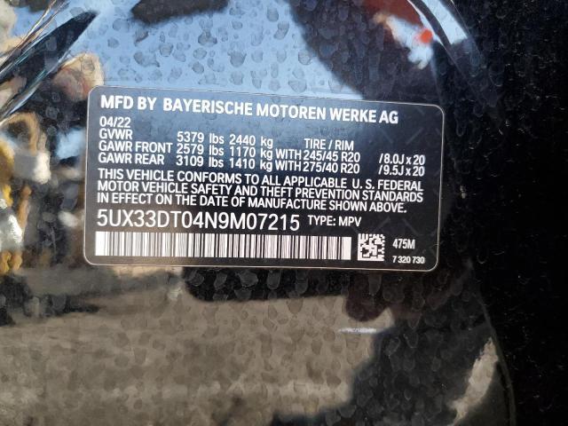 BMW X4 XDRIVE3 2022