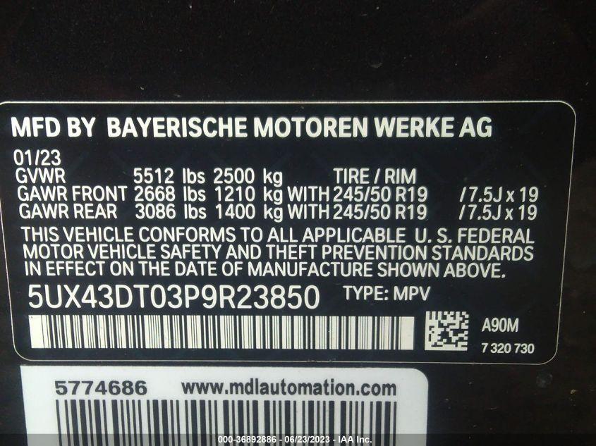 BMW X4 M40I 2023