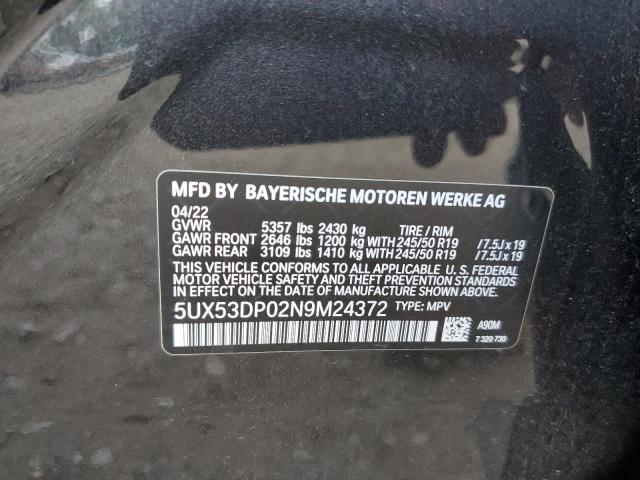 BMW X3 XDRIVE3 2022