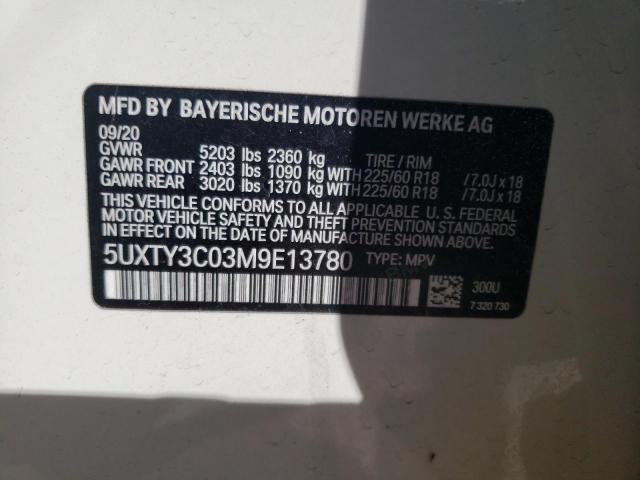 BMW X3 SDRIVE3 2021