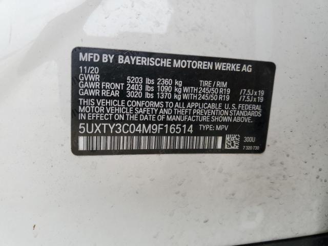 BMW X3 SDRIVE3 2021