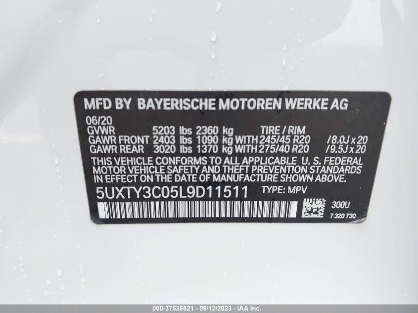 BMW X3 SDRIVE30I 2020