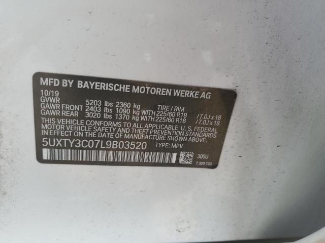 BMW X3 SDRIVE3 2020