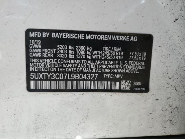 BMW X3 SDRIVE3 2020