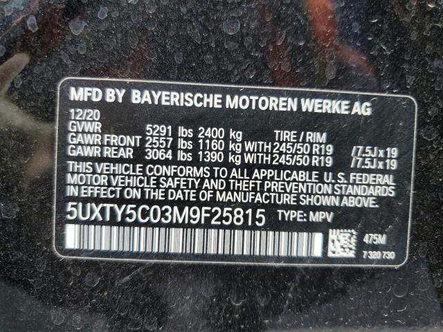 BMW X3 XDRIVE3 2021