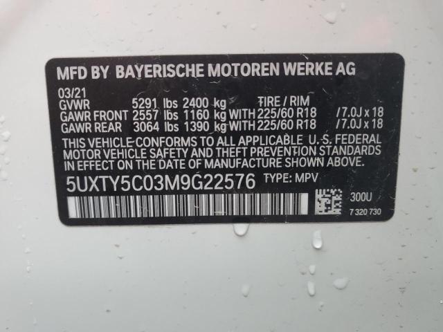 BMW X3 XDRIVE3 2021