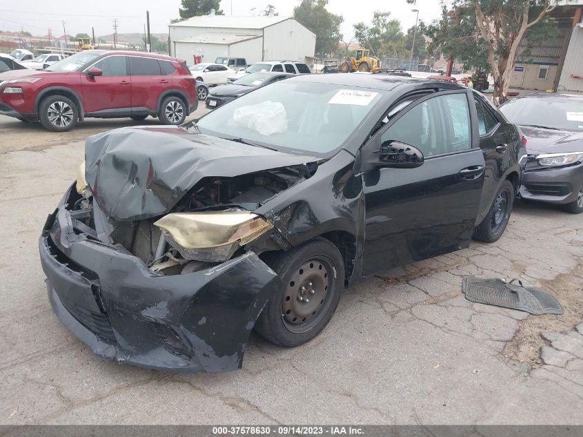 TOYOTA COROLLA L/LE/S/S PLUS/LE PLUS 2014